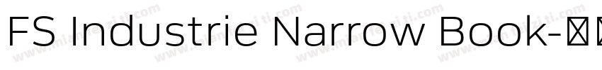FS Industrie Narrow Book字体转换